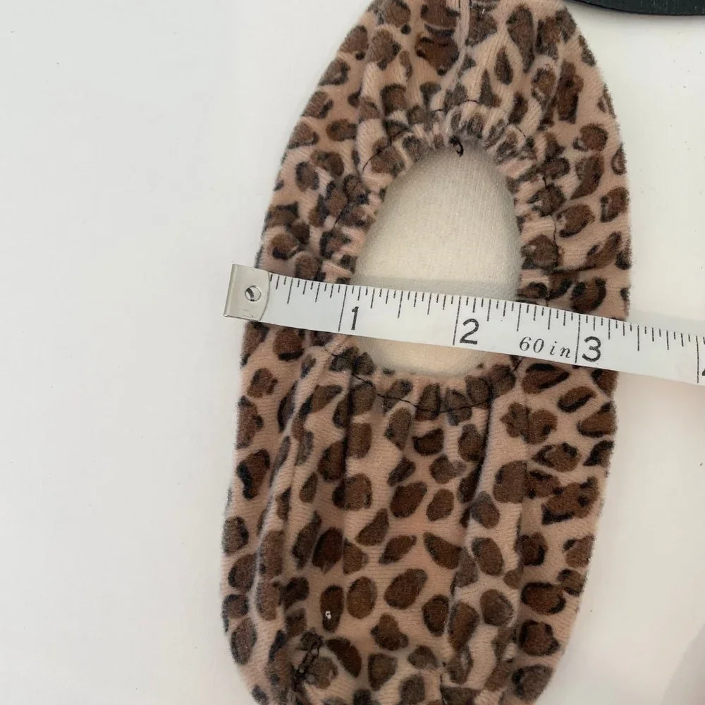 3 Pc Leopard Set Halloween Costume Hat, Skirt & Shoes